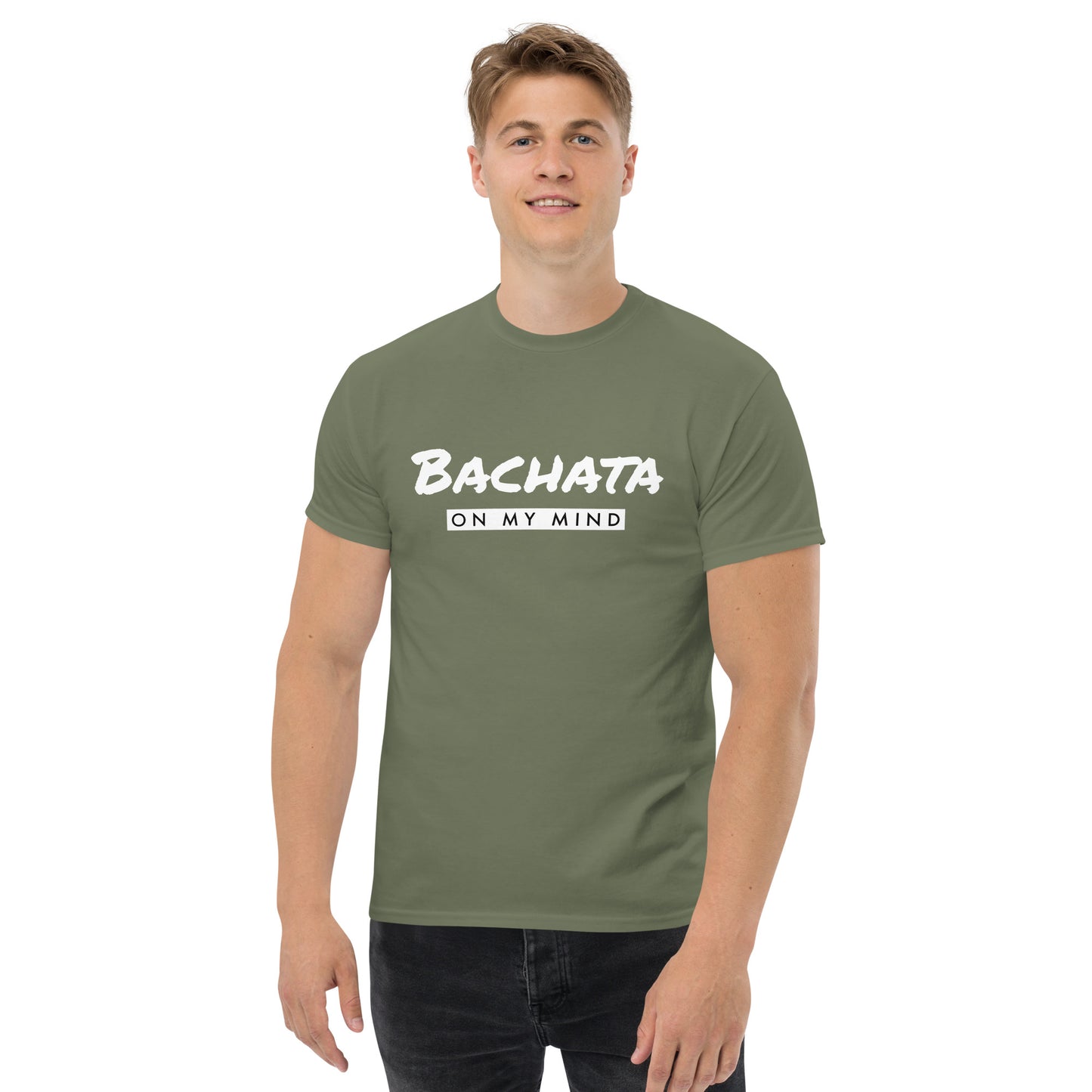 Bachata On My Mind klassisches Herren-T-Shirt